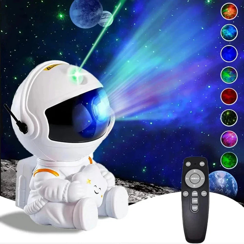 Projetor astronauta galaxy